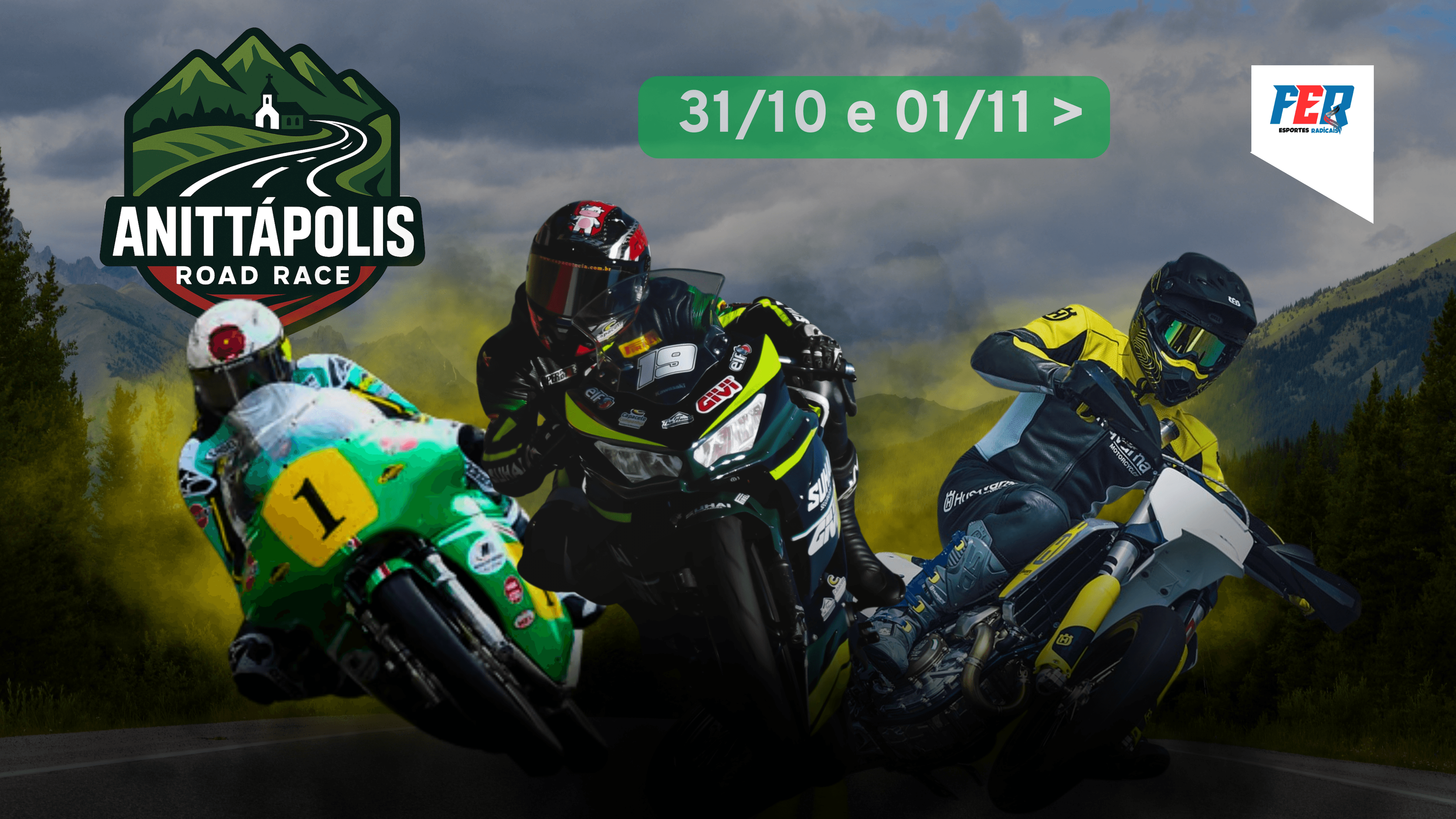 Banner do evento ANITTÁPOLIS ROAD RACE
