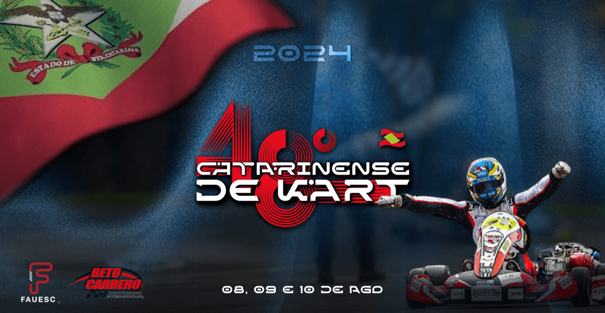 Banner do evento 48º Campeonato Catarinense de Kart